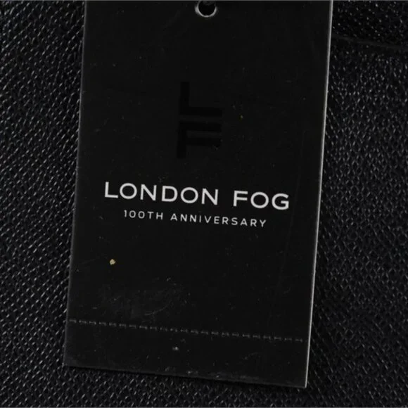 London Fog Black Sophia Studded Tote Shoulder Bag - Picture 4 of 8